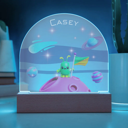 Acrylic Dome Plaque Buddy Night Light