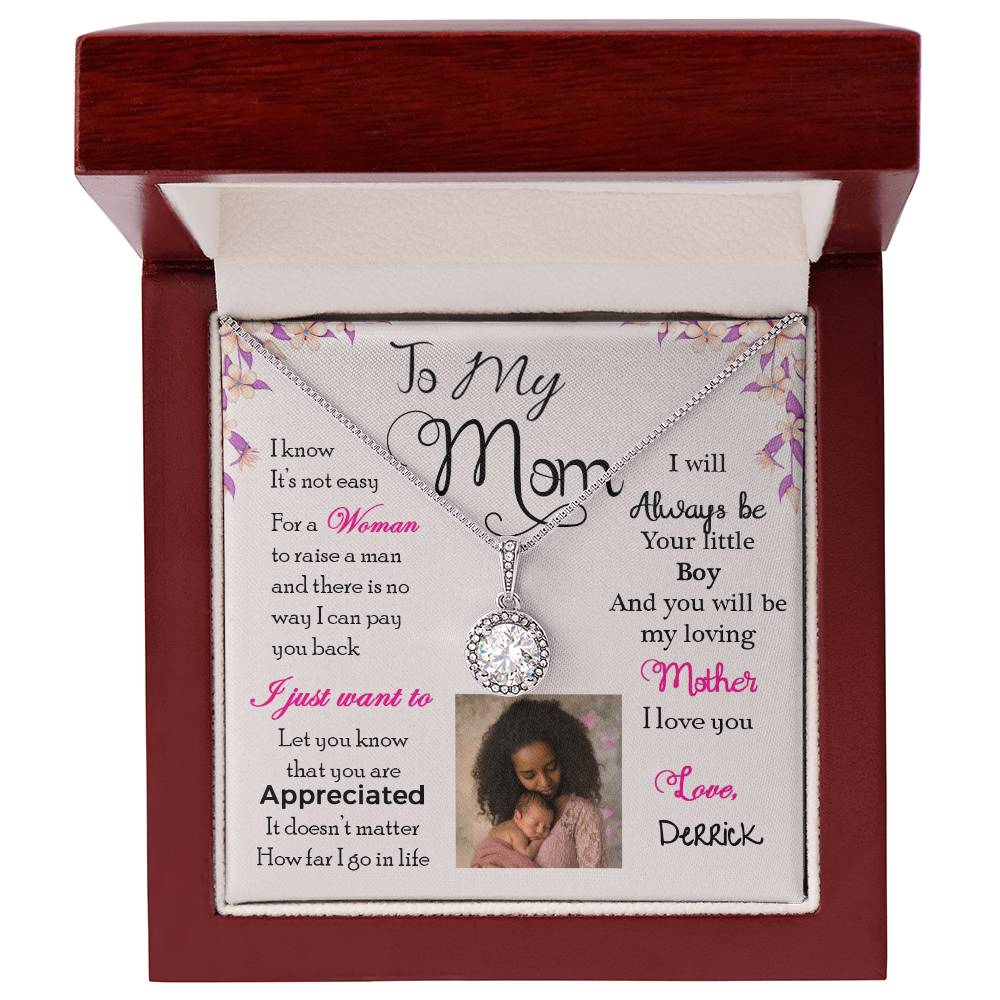 To My Mom Eternal Hope Necklace