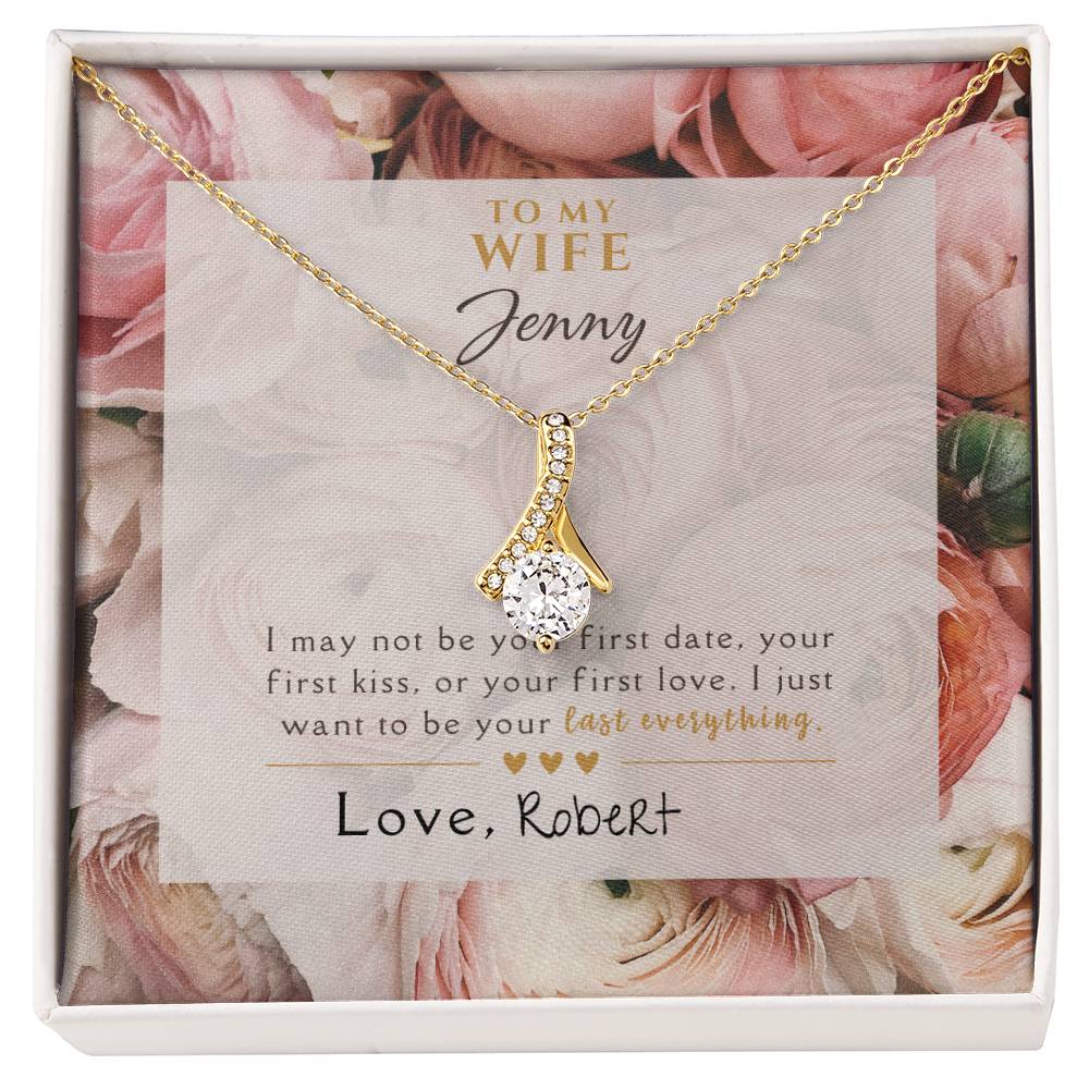 To My Wife Alluring Beauty Necklace