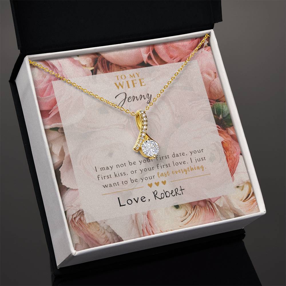 To My Wife Alluring Beauty Necklace