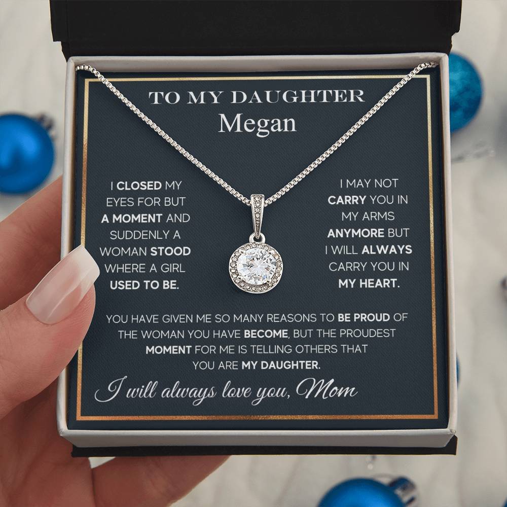 To My Daughter Eternal Hope Necklace