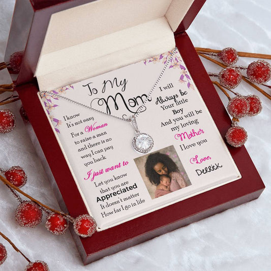 To My Mom Eternal Hope Necklace